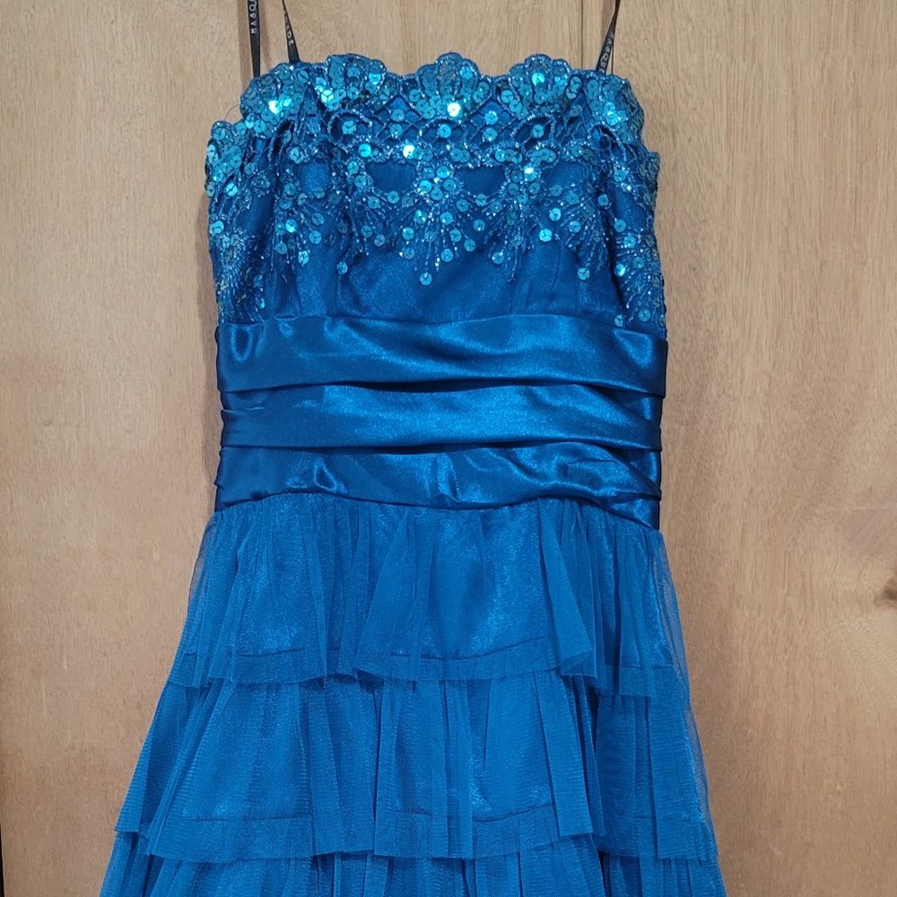 Deep Blue/teal cocktail dress NWT